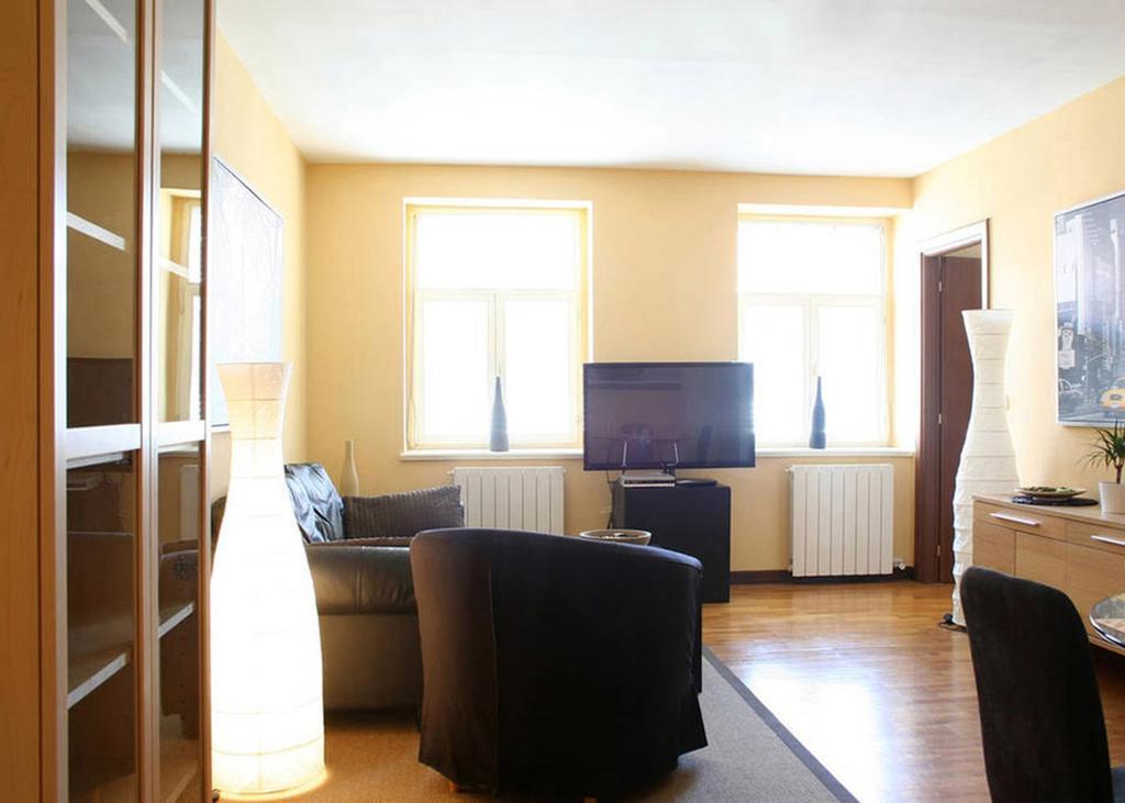 Apartment Slezska 58 Prag Oda fotoğraf
